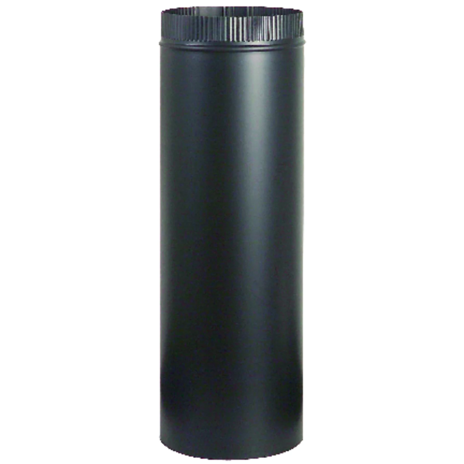 Stove Pipe, Black, 8 x 12 In.