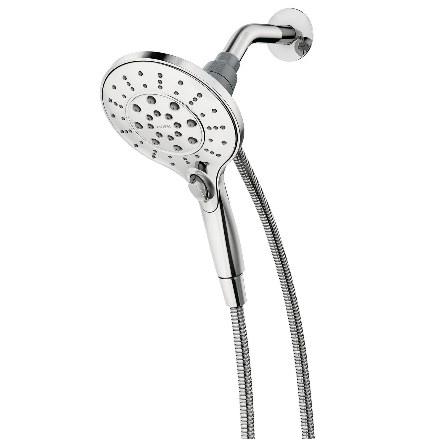 Engage Magnetic Handheld Shower Head, Chrome, 5.5-In. Dia.