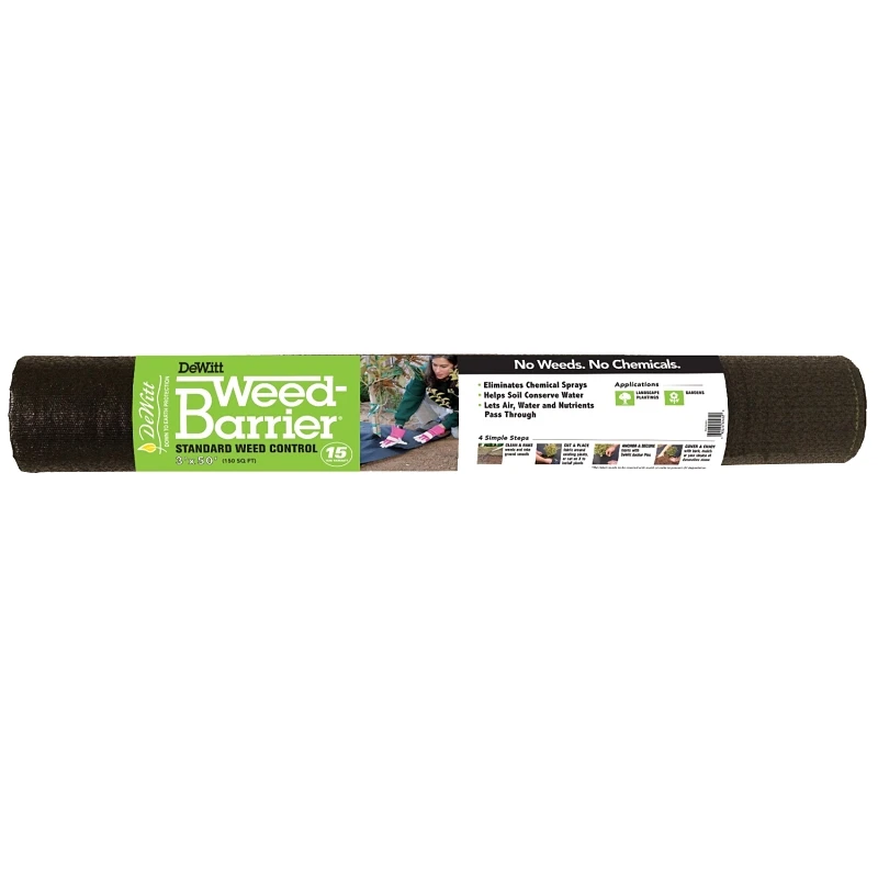 Weed Barrier, 6-Year, 3 x 50 Ft.