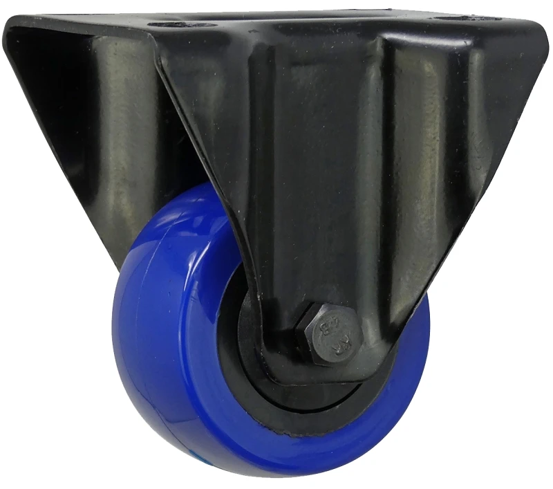 Blue Diamond TPU Wheel Caster, 2-In. D, 135-Lb. Load Capacity, 1-Pk
