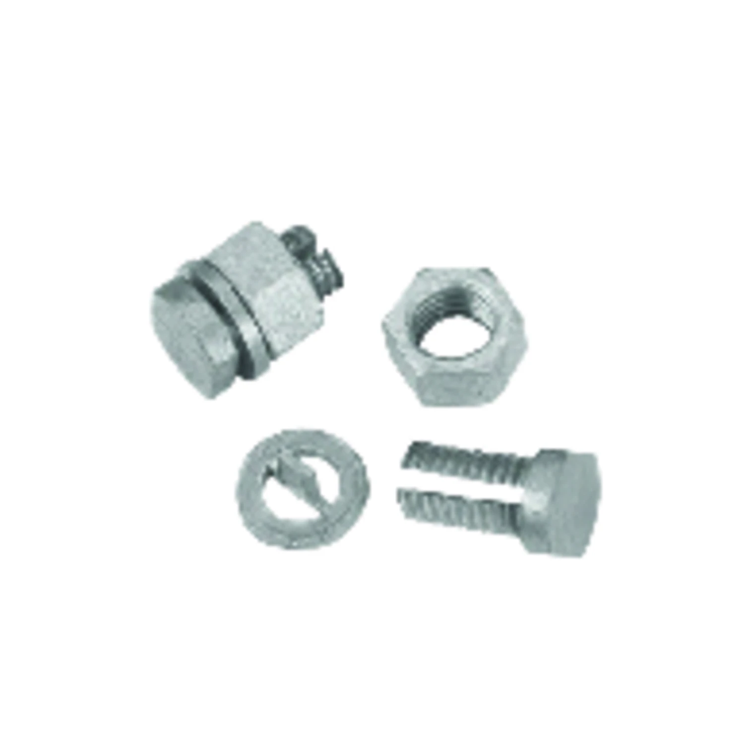 Electric Fence Line Clamp & Tap, Zinc & Steel