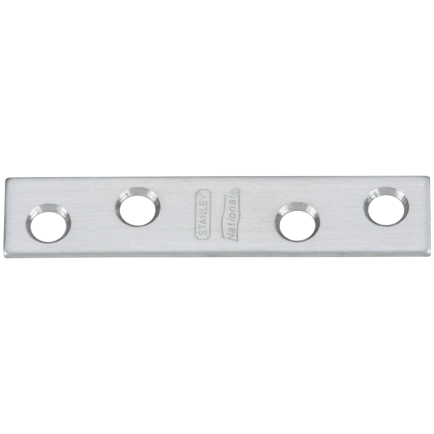 Mending Brace, Stainless Steel, 3 x 5/8 In.