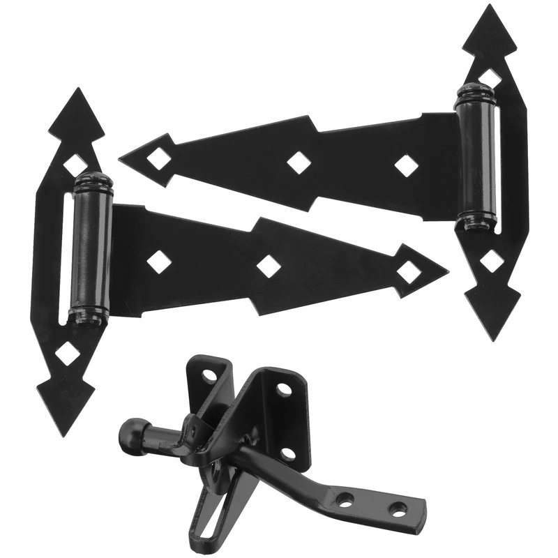 Gate Hardware Kit, Black