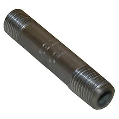 Stainless Steel Pipe Nipple, 1/8 x 3 In.