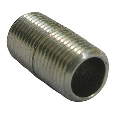 Stainless Steel Pipe Nipple, 1/8 In. x Close