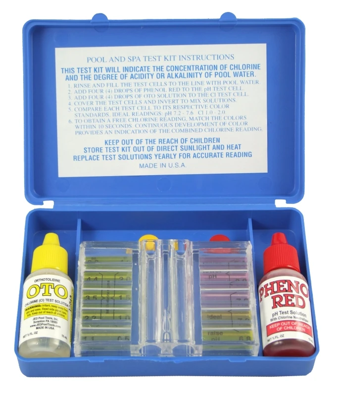 Pool Test Kit Refill, 3-Way