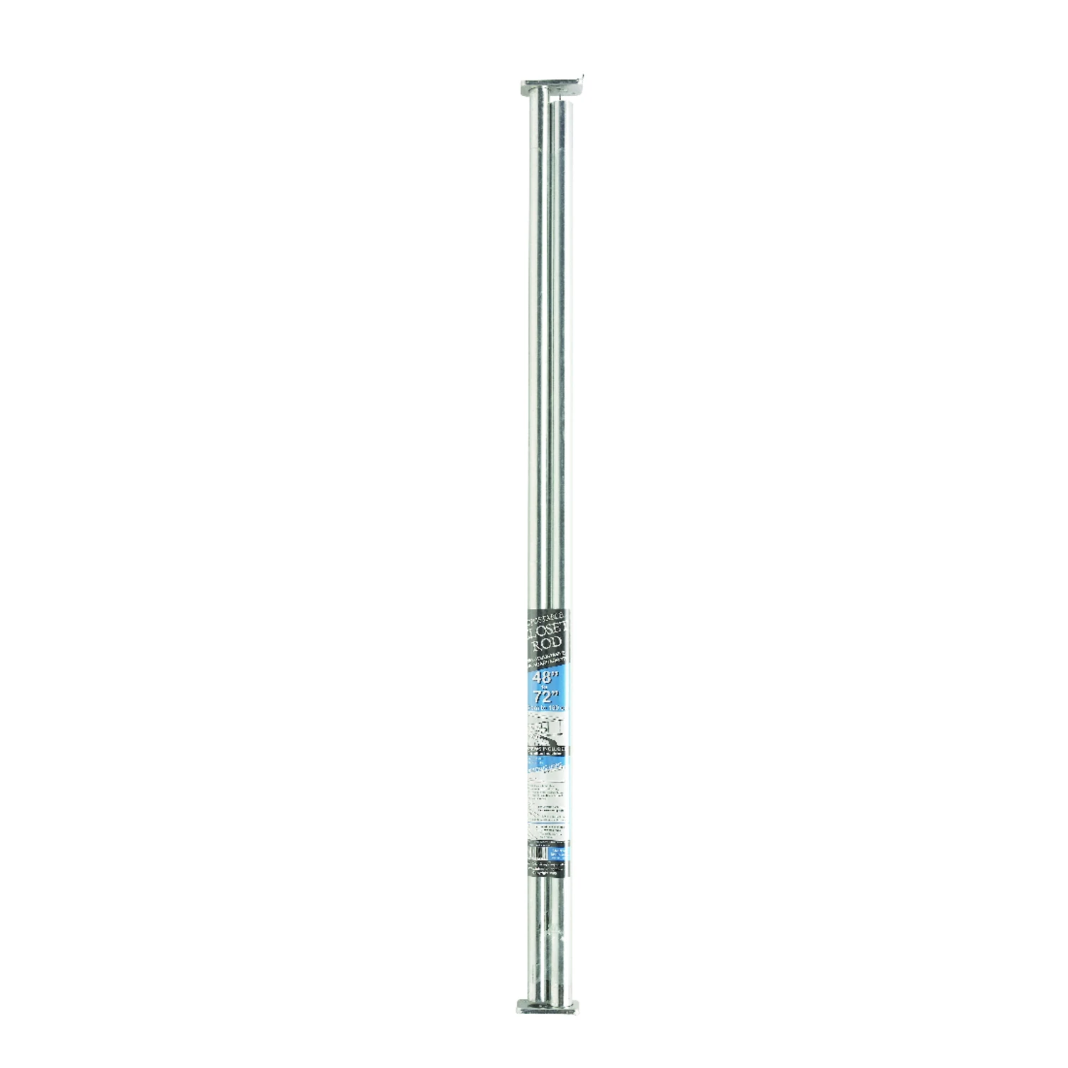48 to 72 In. Adjustable Closet Rod