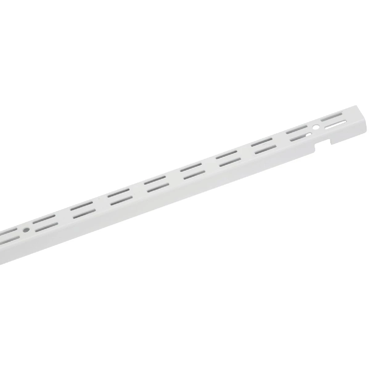 60-In. White Wall Shelf Track