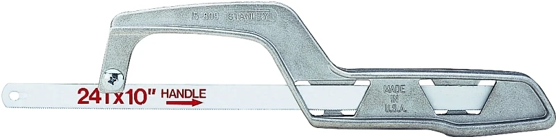 Mini Hacksaw, Metal Frame, 10 In.