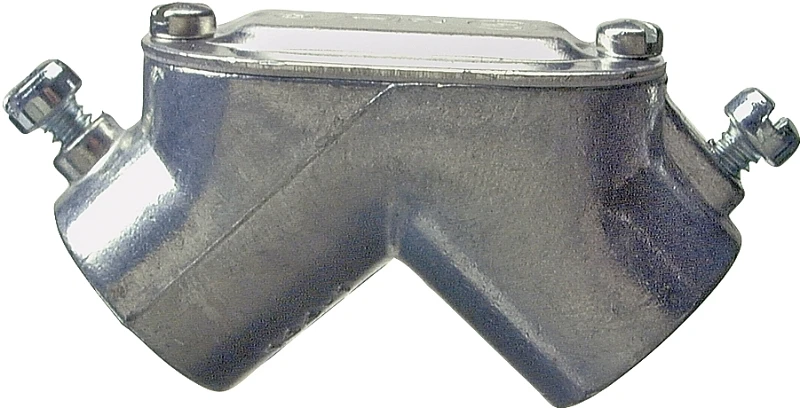 Conduit Fitting, EMT Corner Pull Elbow, 3/4-In.