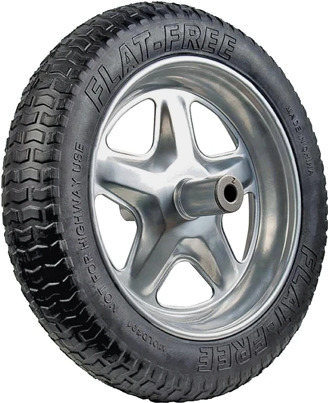 Flat-Free Wheelbarrow Tire, 16-In.