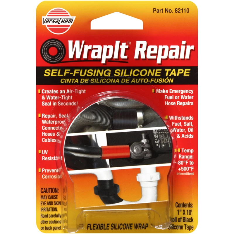 Self-Fusing Silicone Tape, 1-In. x 10-Ft.