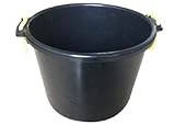 Muck Tub, Black Plastic, 40-Qts.