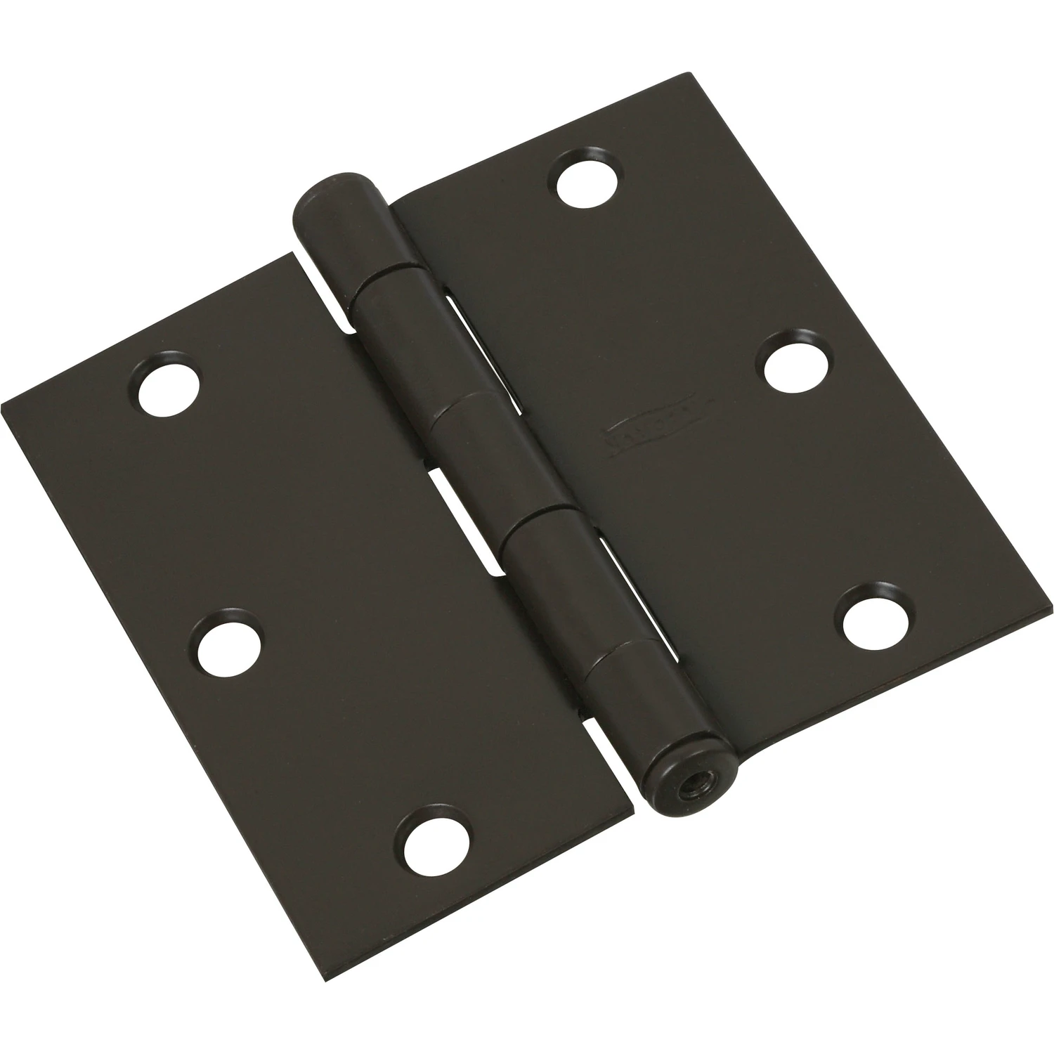 Door Hinge, Interior, Square-Edge, Oil-Rubbed Bronze, 3-1/2 In.
