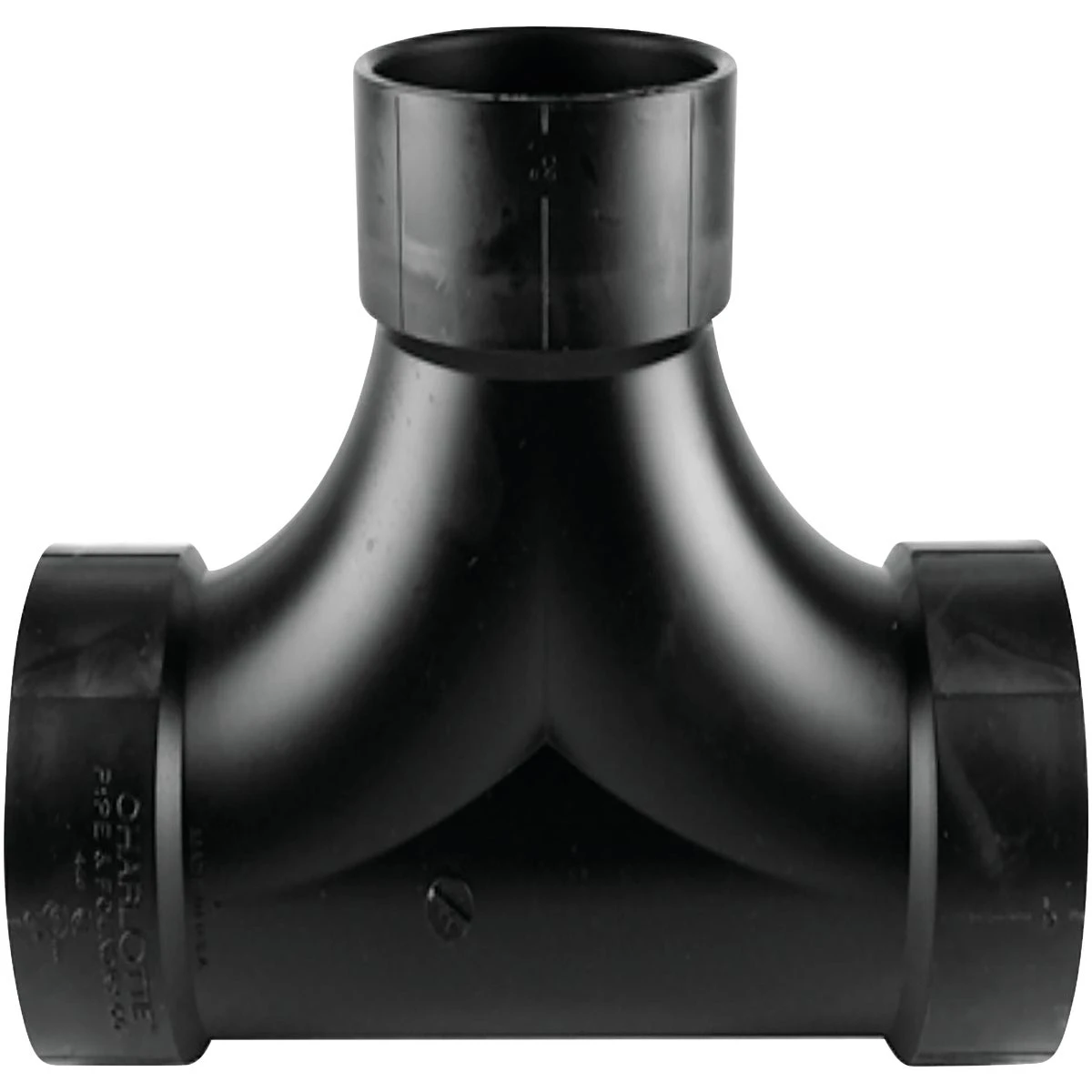 ABS/DWV Clean Out Tee, 2-Way, 3 In.