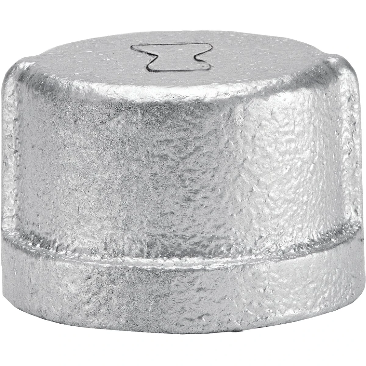 Galvanized Pipe Cap, 1-1/2 In.