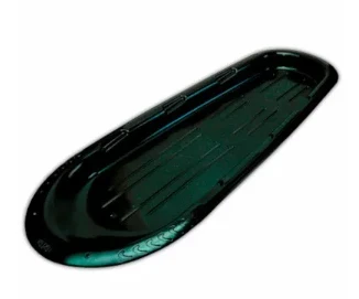 Manitou XL Sled, Black Plastic, 66 In.