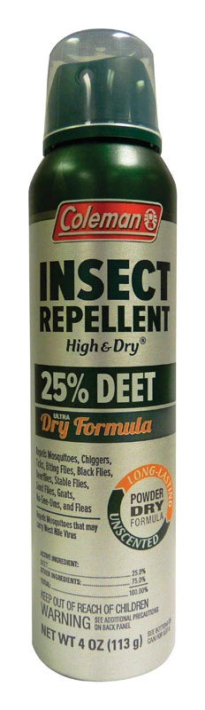 High & Dry Deet Insect Repellent, 4-oz. Aerosol