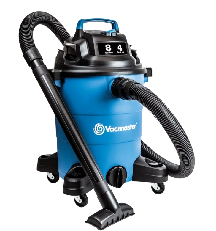 Vacmaster Blue Line 8-Gallon* 4 Peak HP Wet/Dry Vacuum VOC809PF