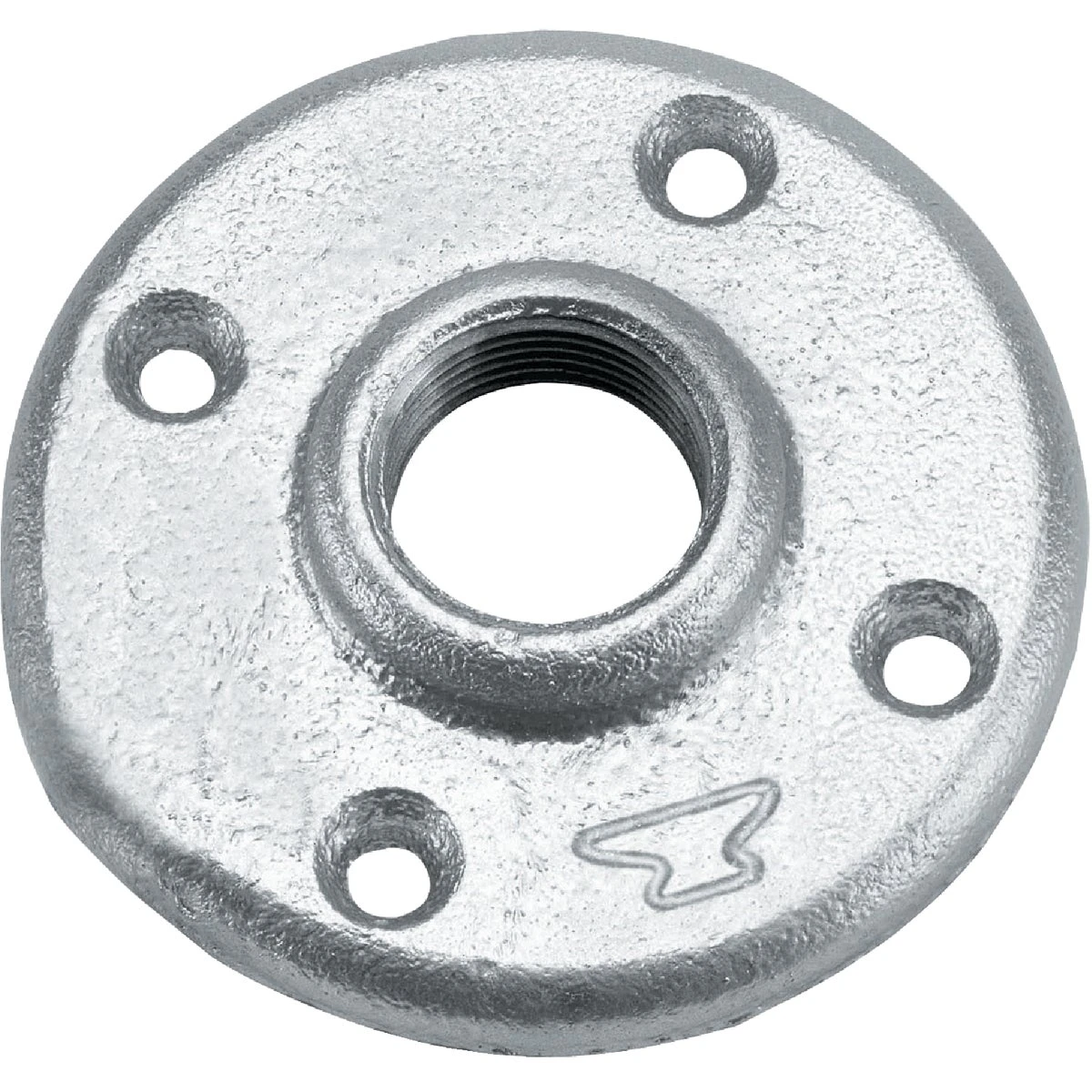 Galvanized Floor Flange, 1-1/2 In.