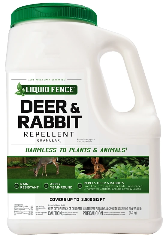 Deer & Rabbit Repellent Granular, 5-lbs.