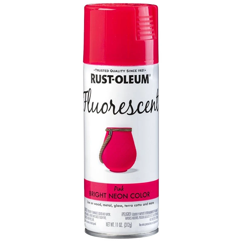 Specialty Spray Paint, Fluorescent Pink, 11-oz.