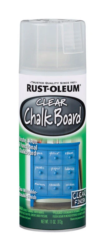 Chalkboard Spray Paint, Clear, 11-oz.