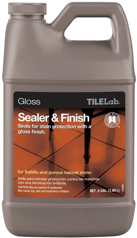 Tile & Stone Sealer & Finish, Gloss, 1/2-Gal.
