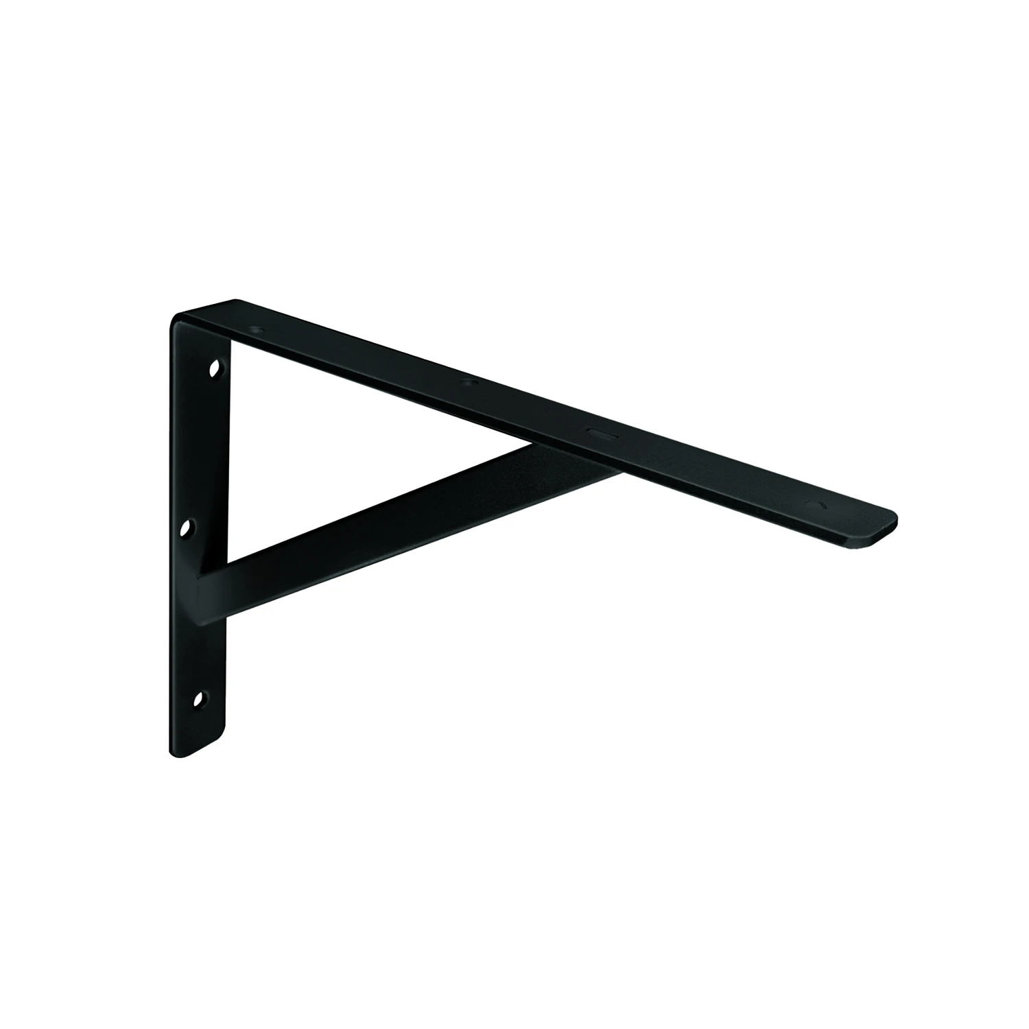 300mm 12-In. Black Heavy-Duty L-Bracket
