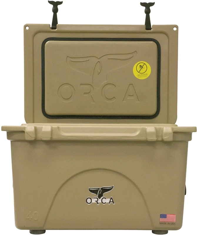 Cooler, Tan, 40-Qt.