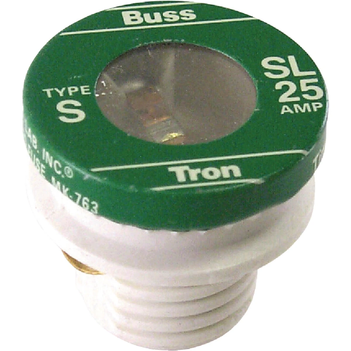 25-Amp Type SL Plug Fuse, 4-Pk.