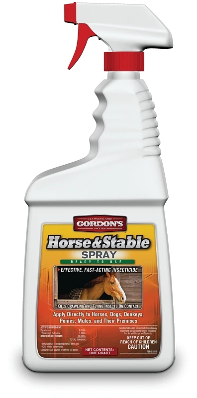 Horse & Stable Insecticide Spray, Ready-to-Use, 32-oz.