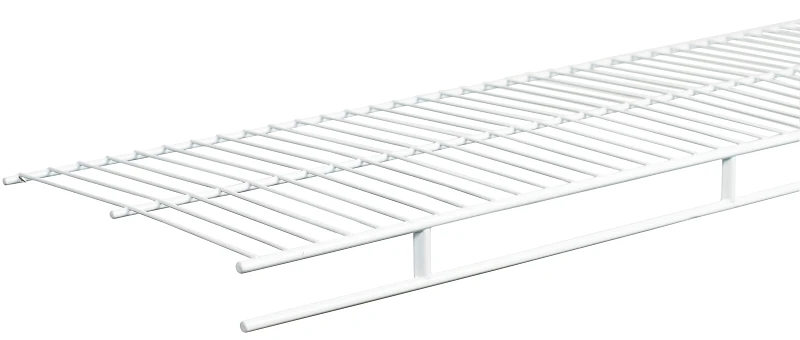 Wardrobe Wire Shelf, White, 6-Ft. x 12-In.