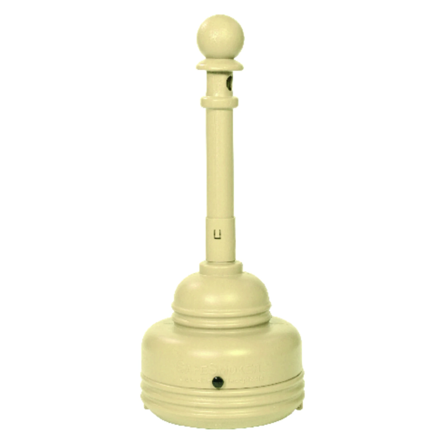Safesmoker Cigarette Receptacle, Beige, 1 Gallon