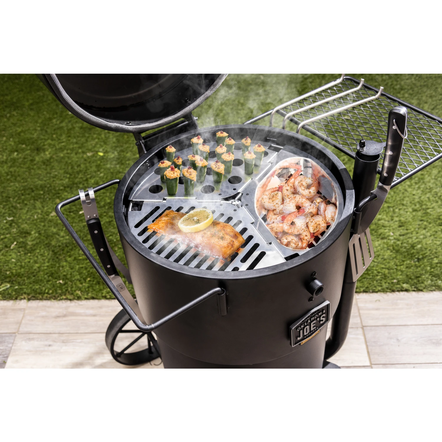 3-Pc. Grate Kit, Stainless Steel, Fits Bronco Drum Smoker