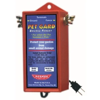 Electric Fence, Pet & Garden, Plug-In, 11-120-Volt