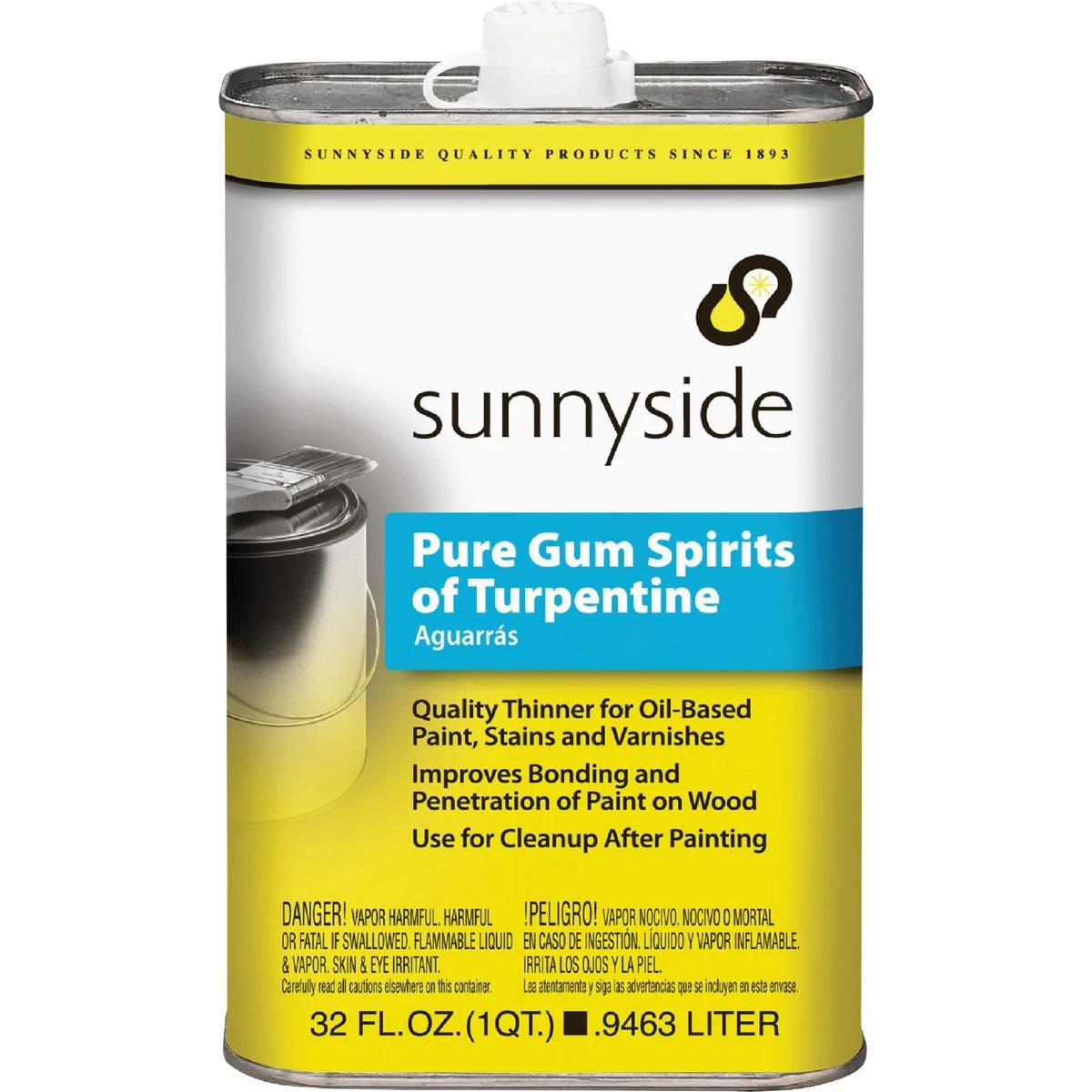 Pure Gum Spirits Turpentine, 1-Qt.