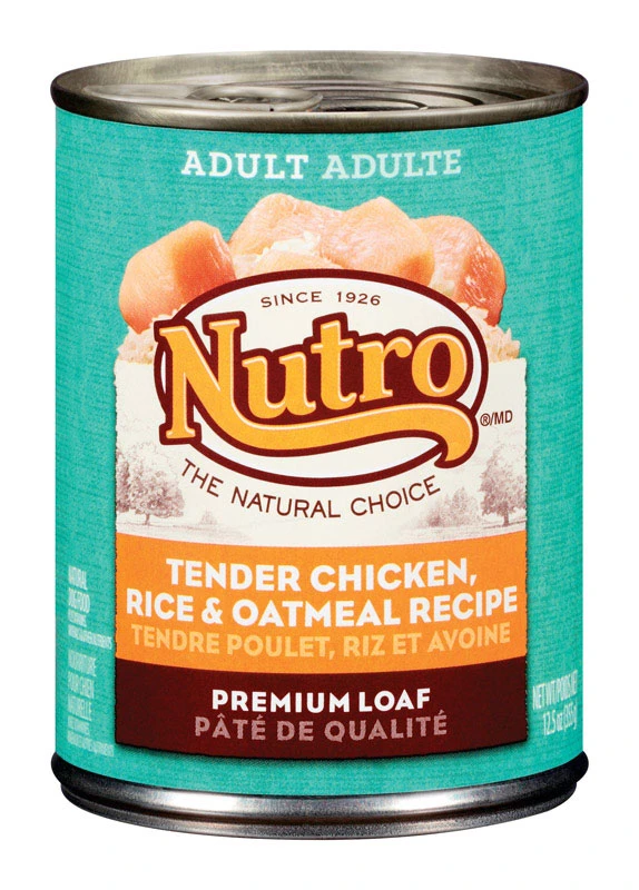 Natural Choice Dog Food, Chicken, Rice & Oatmeal, 12.5 oz.