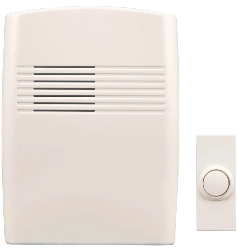 Wireless Door Chime Kit, White