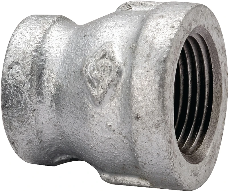 Galvanized Reducing Coupling 3/4" X 1/2" - Model 24-3/4x1/2g