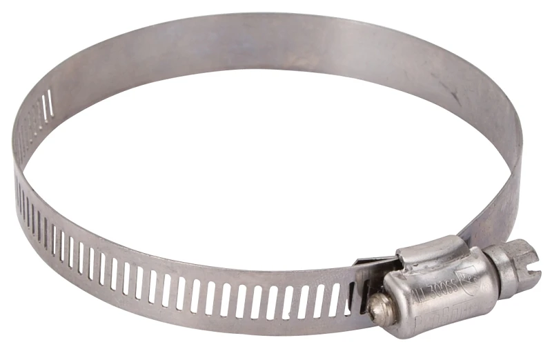 Hose Clamp, Marine Grade, Stainless Steel, 1-1/2 x 3-1/2 In.