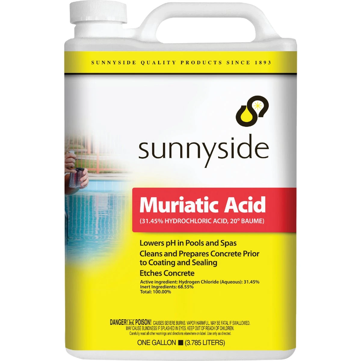 Muriatic Acid, 1 Gallon