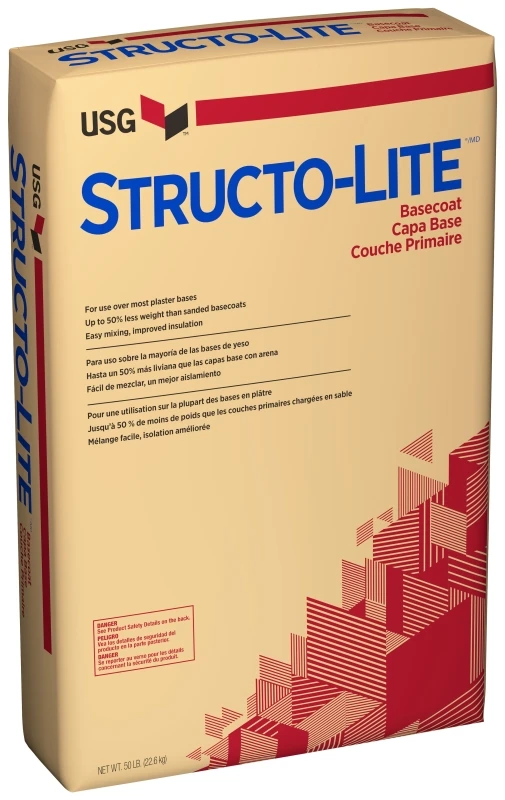 Gypsum Plaster, 50 Lbs.