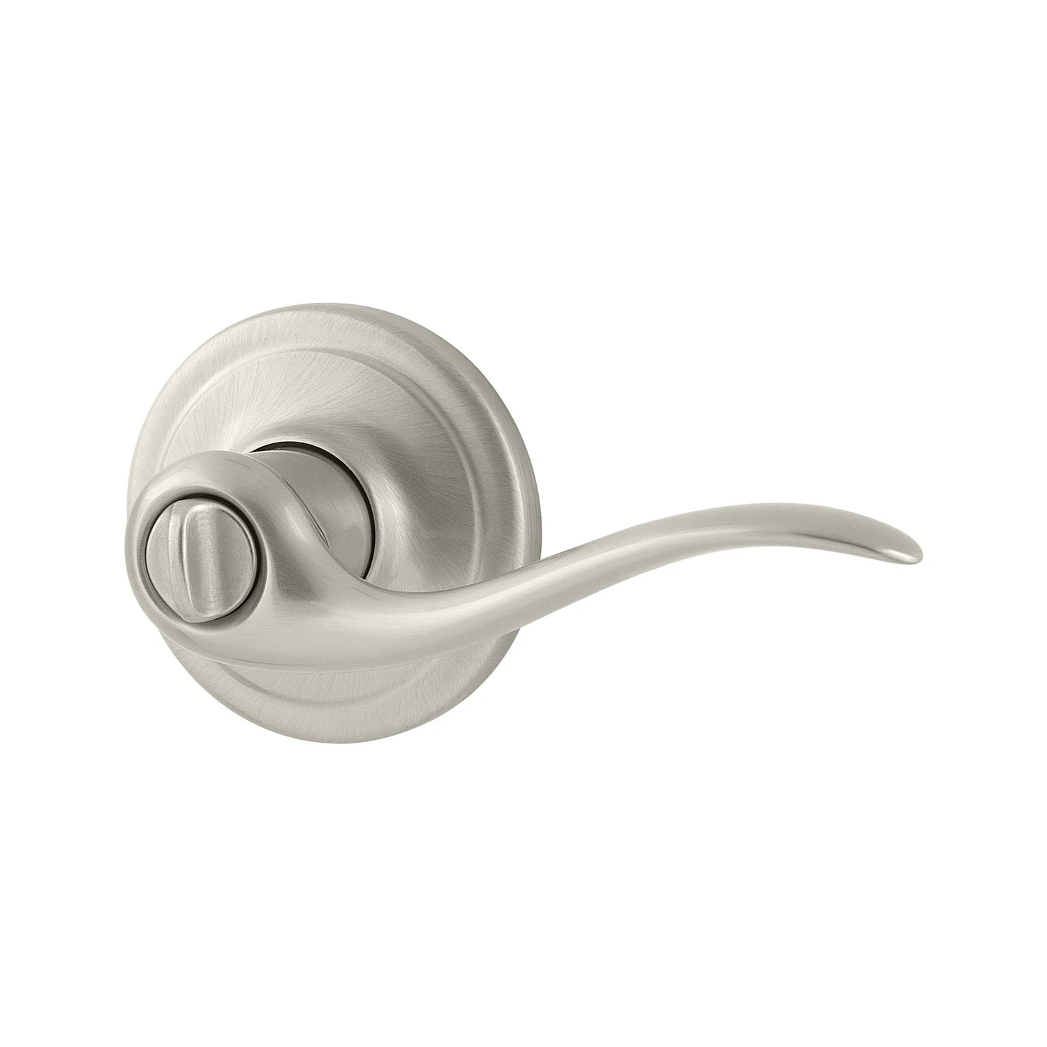 Signature Satin Nickel Universal Tustin Privacy Lever