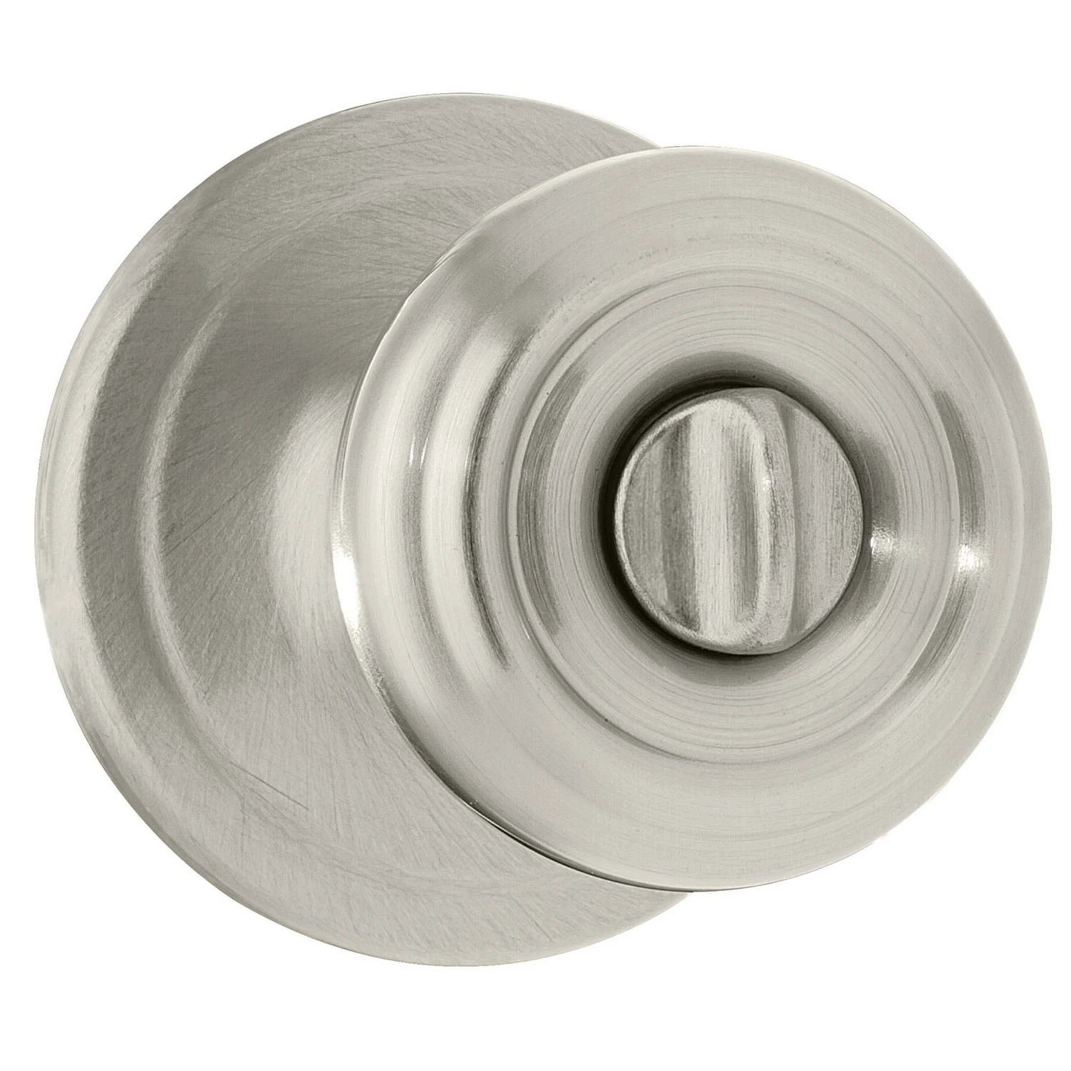 Signature Satin Nickel Cameron Privacy Knob Lockset