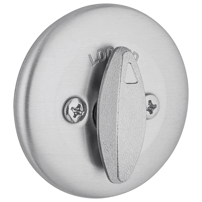 Security Single-Cylinder Deadbolt, Satin Chrome