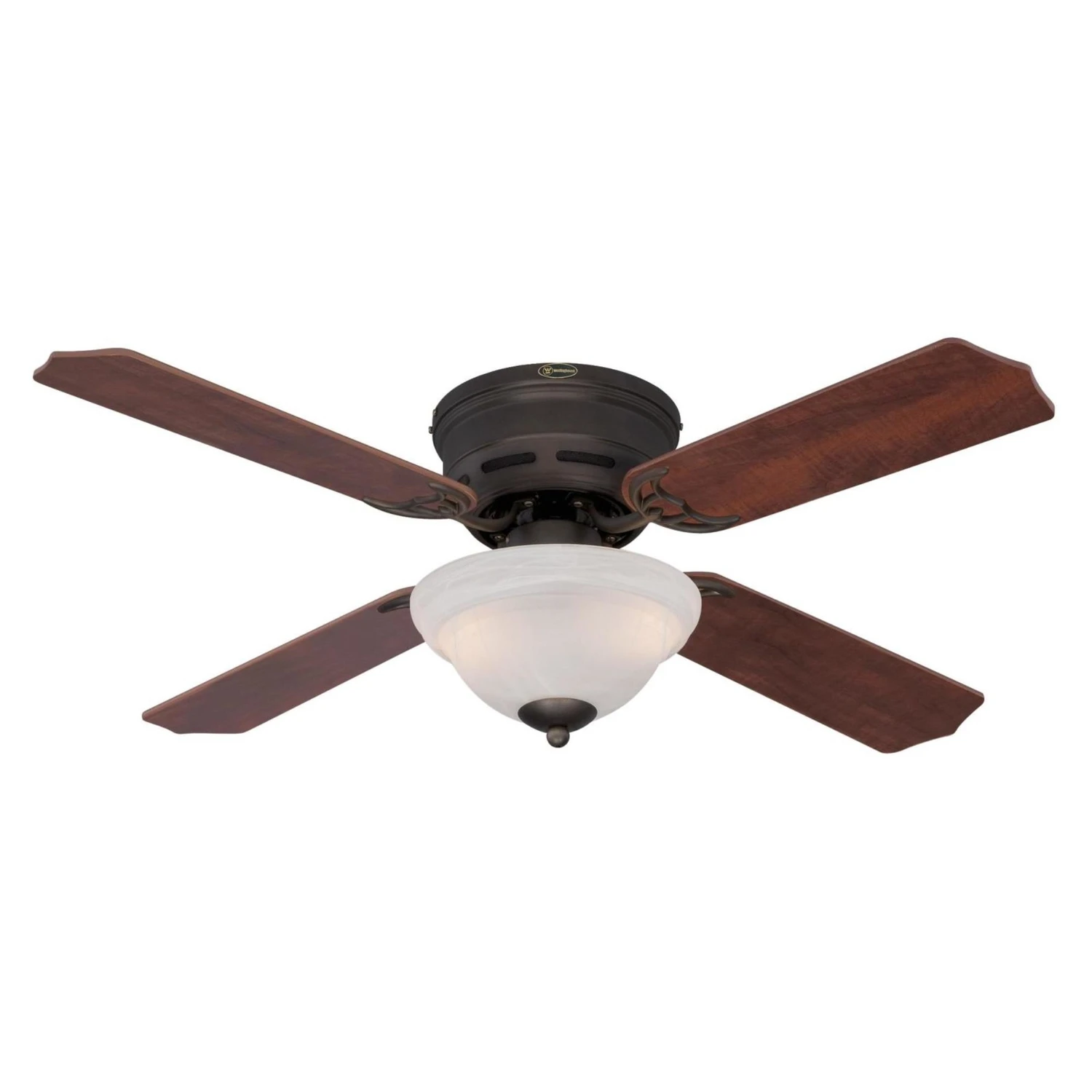Hadley Ceiling Fan + Light Kit, Oil Rubbed Bronze, 42-In.