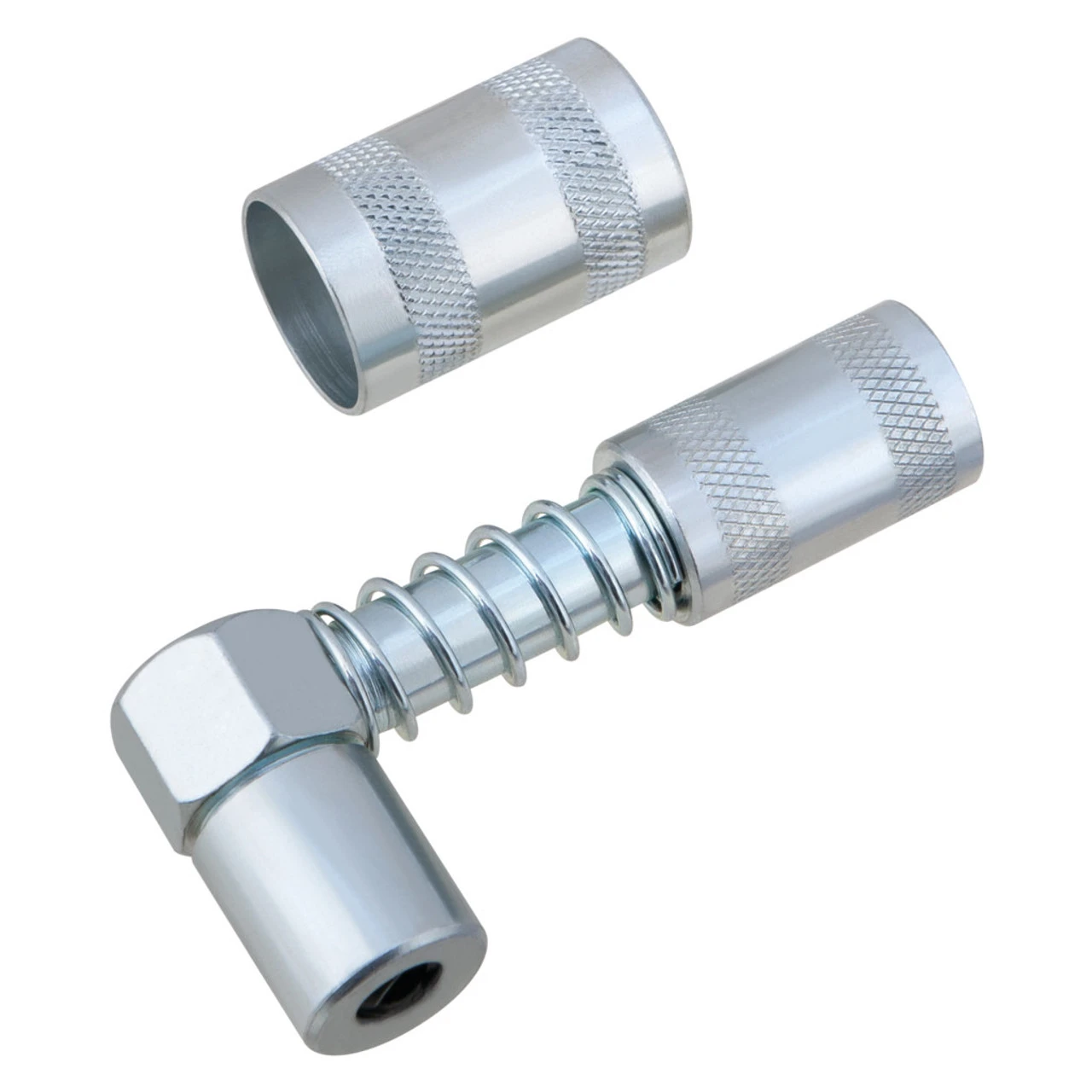 90-Degree Grease Gun Swivel Coupler