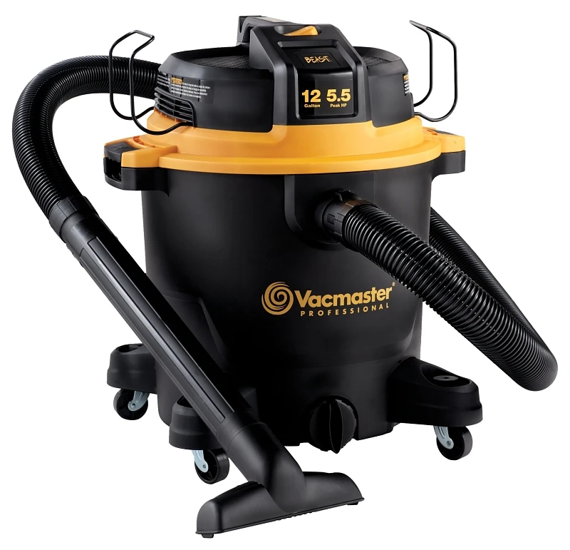 Vacmaster Professional Beast Series 12-Gallon* 6 Peak HP Wet/Dry Vacuum