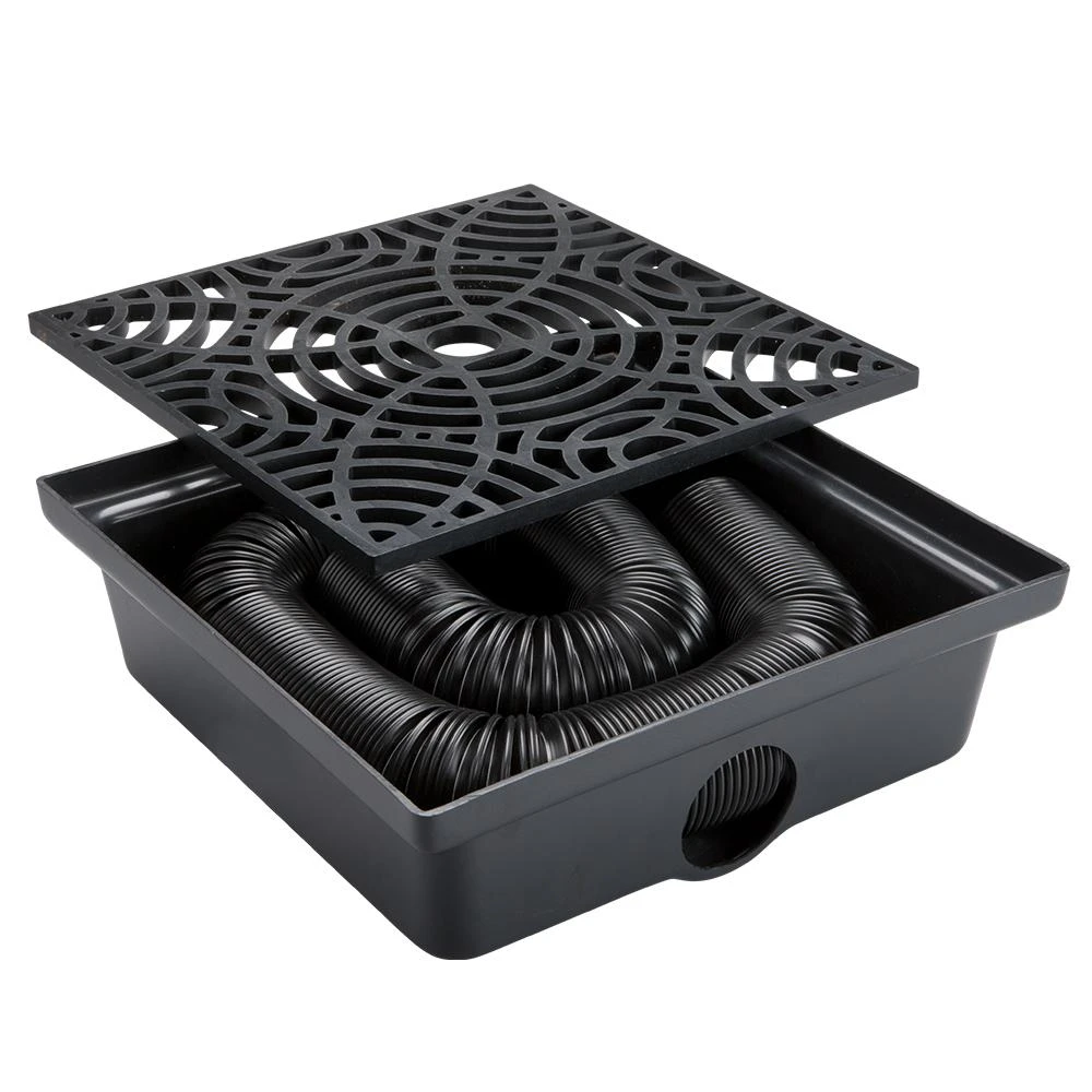 Low Profile Catch Basin, Black